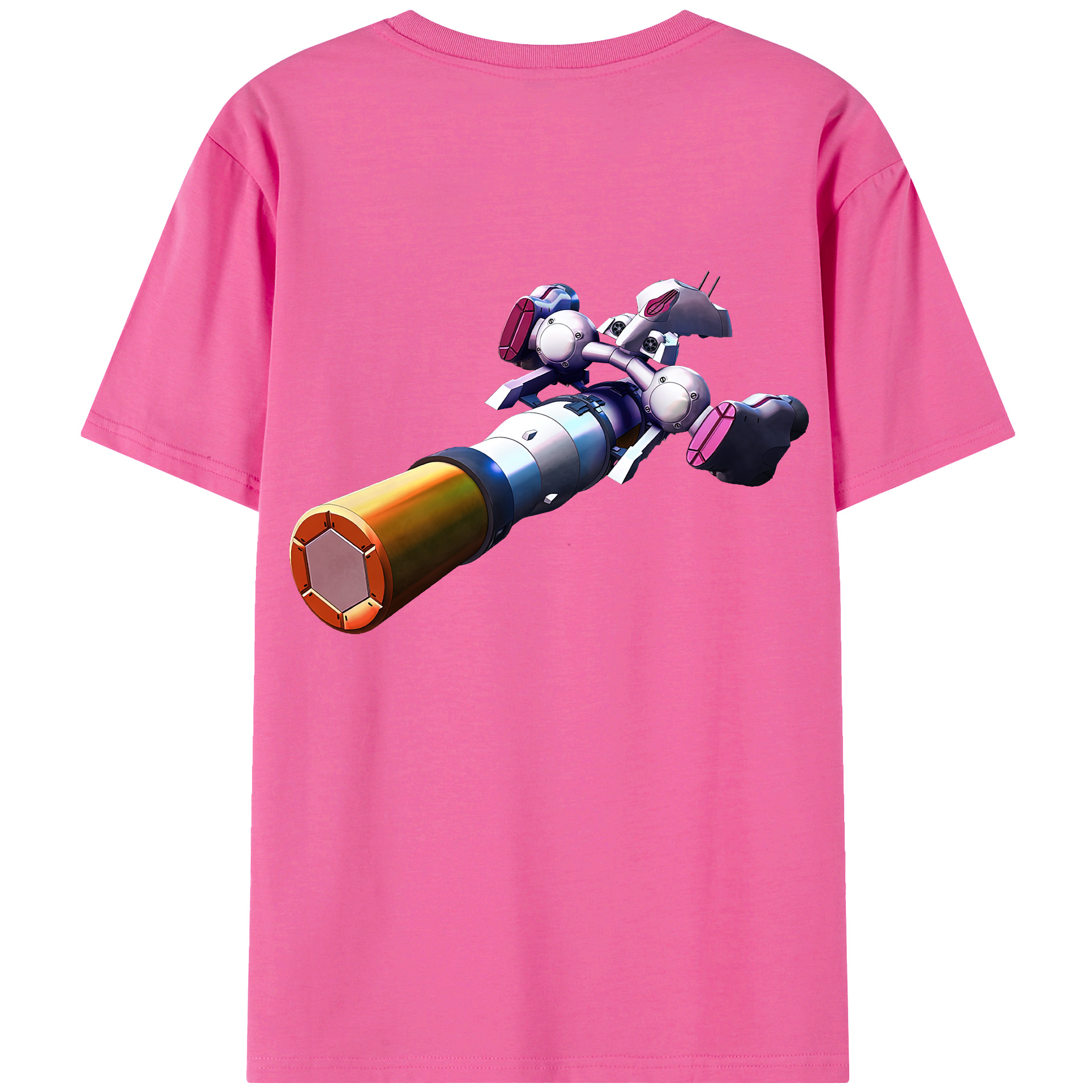 （画像用） 機動戦士ガンダム Mobile Suit Gundam レディース半袖Tシャツ(バックプリント)